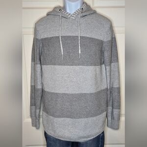 Urban Pipeline Gray Striped Crewneck Sweater